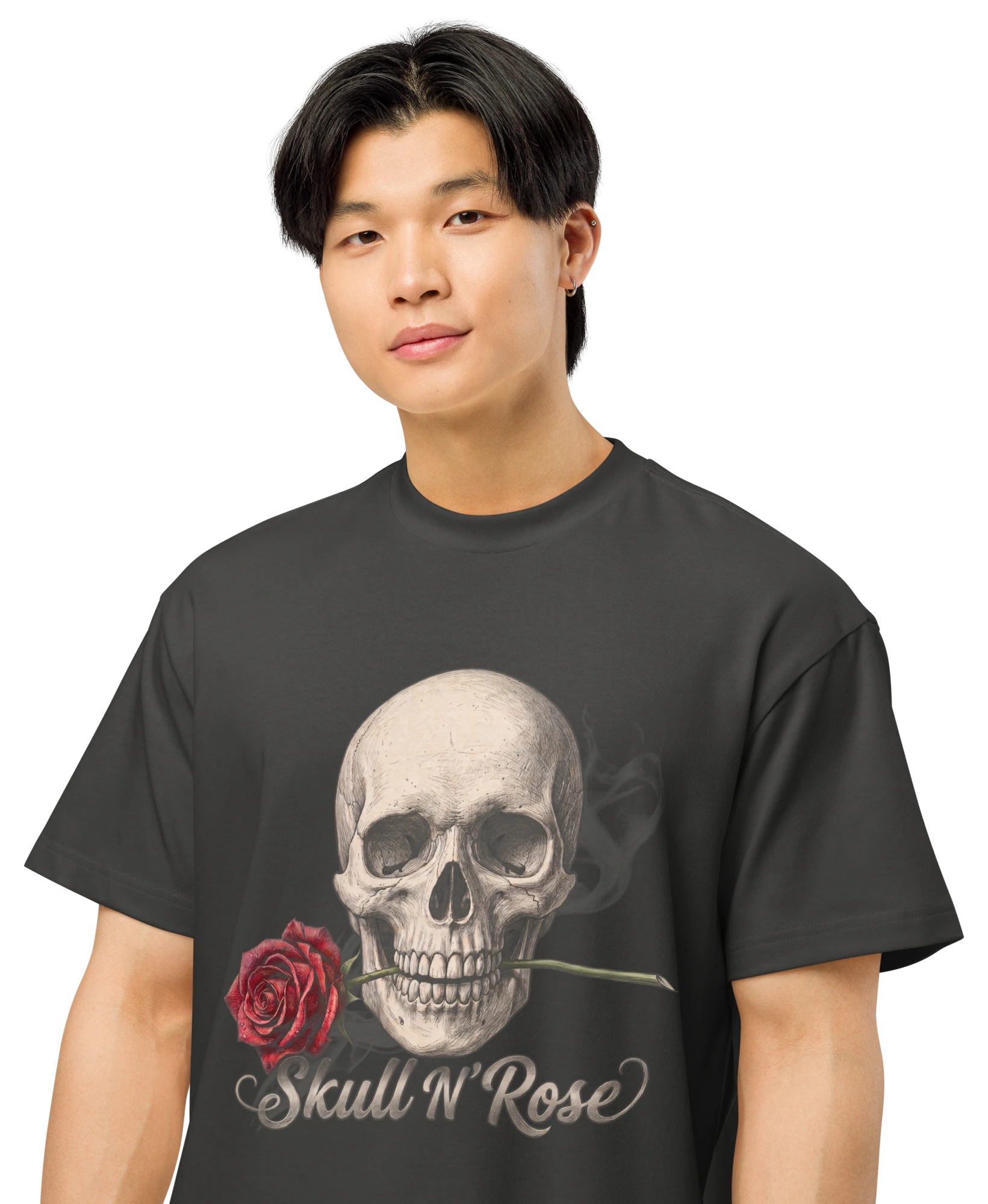 Skull N' Rose shirt, front